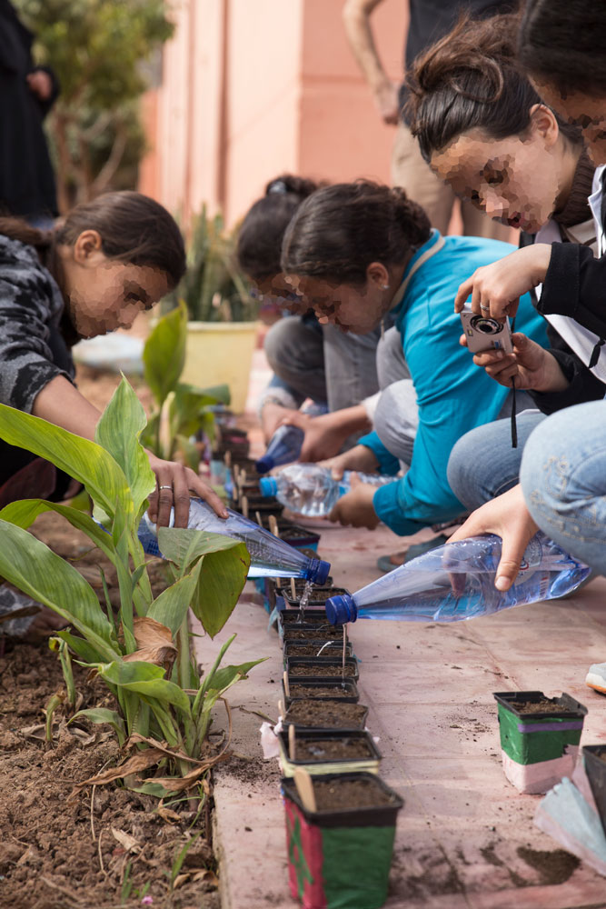 10. REEP's Gardening project at the Foyer de Jeune Filles in Marrakech, Morocco