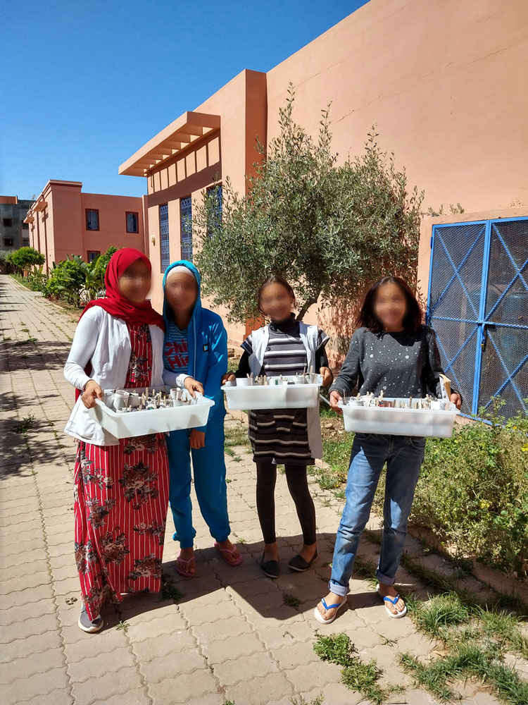 12. REEP's Gardening project at the Foyer de Jeune Filles in Marrakech, Morocco