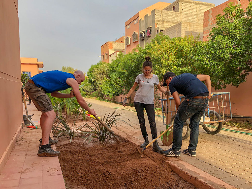 The 2018 McLaren Scholarship in Marrakech Morocco: Gardening at the Foyer de Jeunes Filles