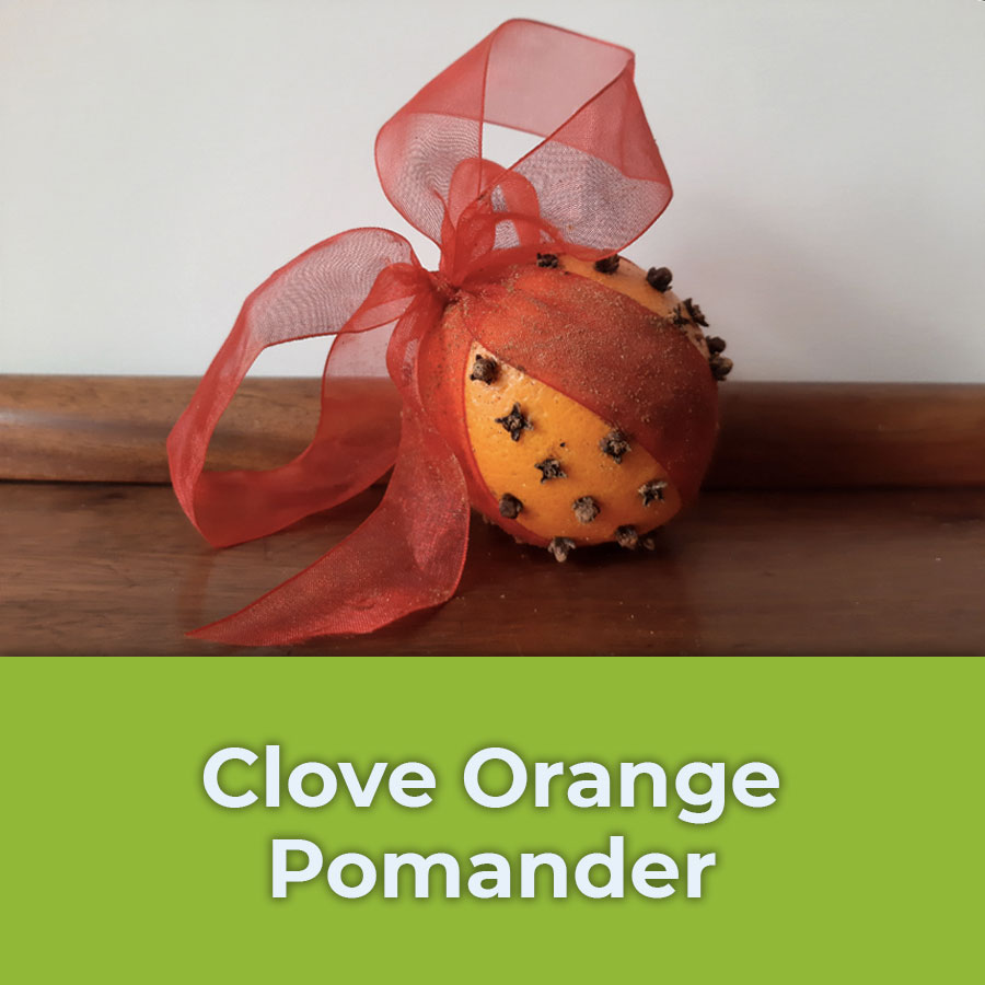 clove orange pomander