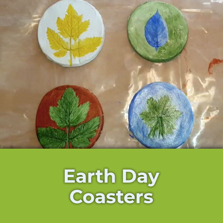 earth day coasters
