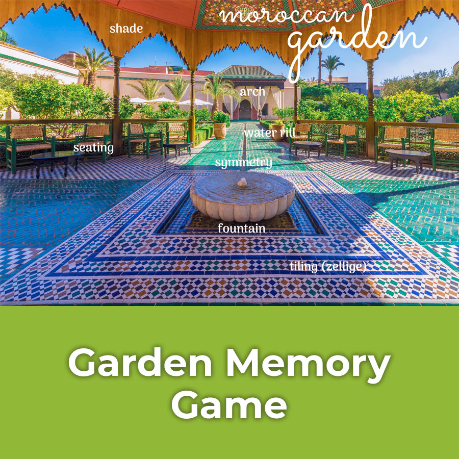 garden memory game