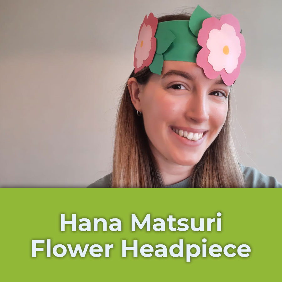 hana matsuri flower headpiece