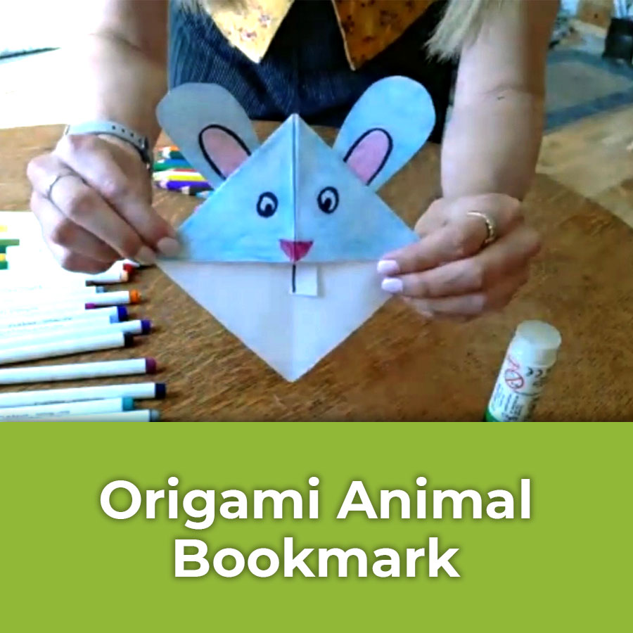 origami animal bookmark