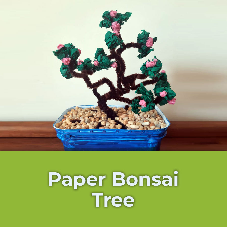 paper bonsai tree