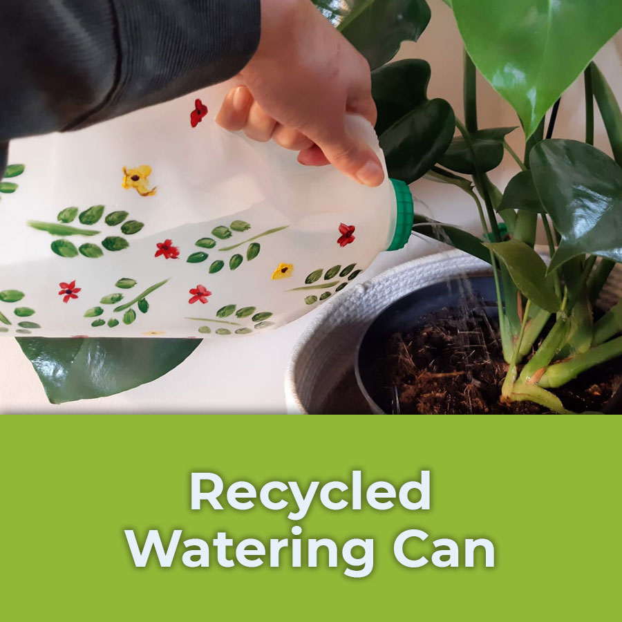 recycled watering can