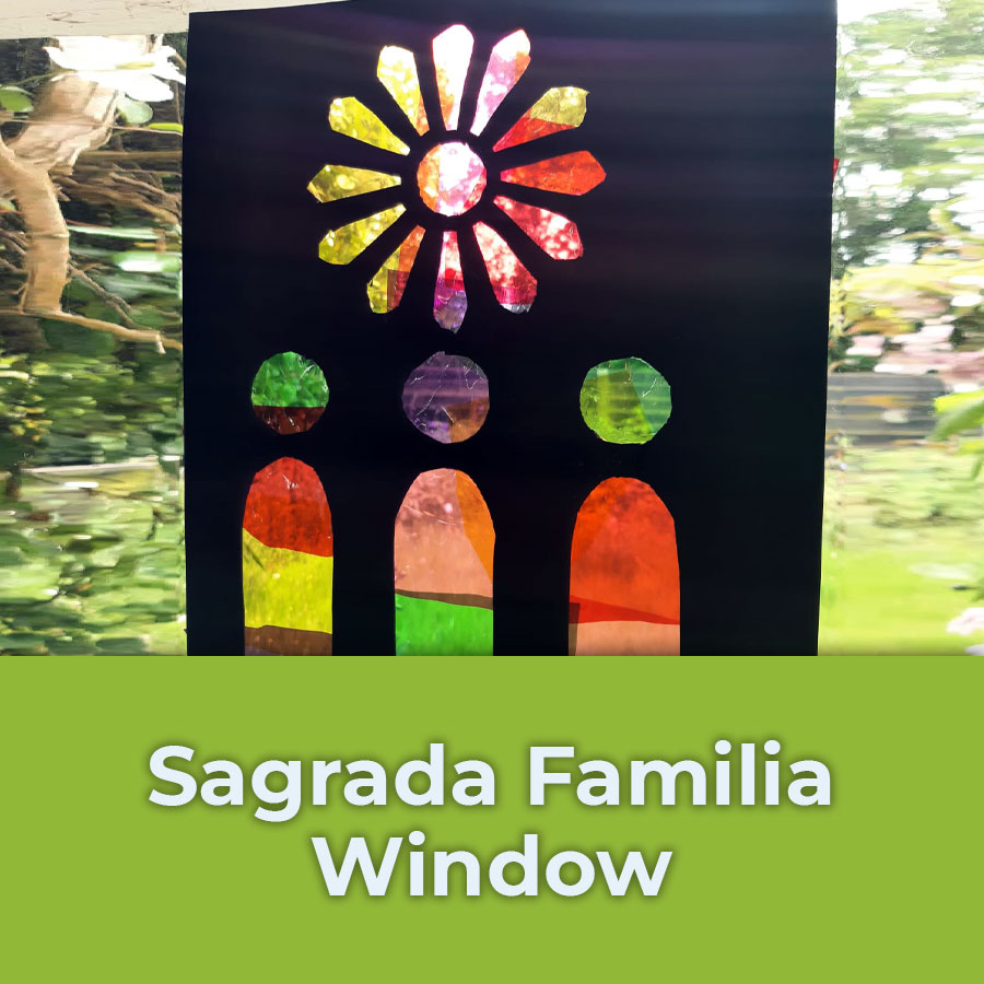 sagrada familia window