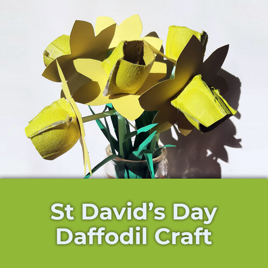 st david's day daffodil craft